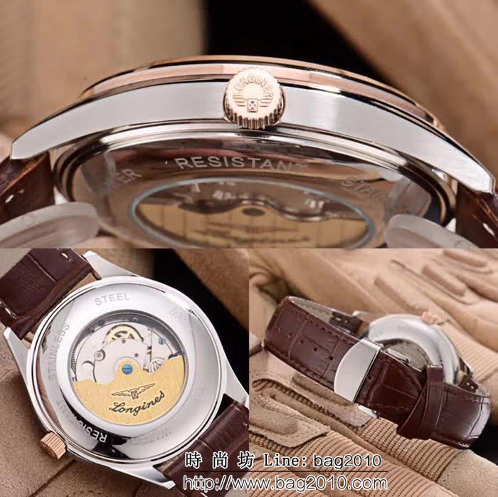 LONGINES浪琴 四針分離 精品男士腕表 WSS1436
